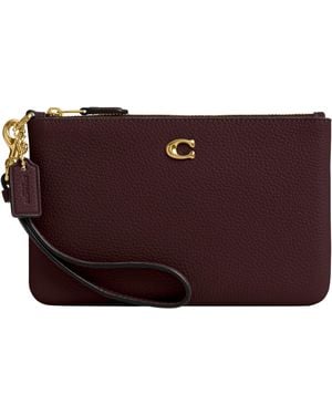 COACH Essential Small Wristlet - Purple