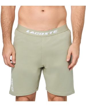 Lacoste Active Straight Fit Shorts - Green