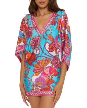 Trina Turk Standard Meilani Swim Dress - Red