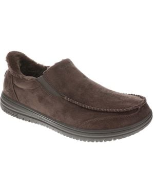 Skechers Usa Murette-scofield Moccasin - Brown