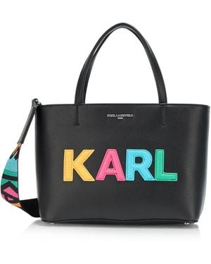 Karl Lagerfeld Paris Maybelle Tote Bag - Black