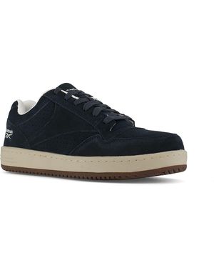Reebok Work Skateboard Work Shoe Navy Rb1920 Soyay Safety Toe - Blue