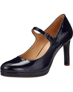Naturalizer S Talissa Mary Jane Pumps,french Navy Patent Leather,11 Narrow - Blue
