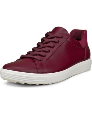 Ecco Soft 7 Easy Slip Sneaker - Red