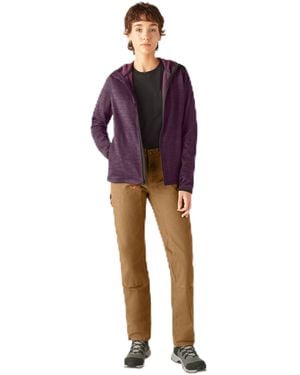 Dickies Womens Smooth Face Full Zip Hoodie - Red