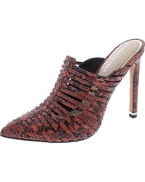 Kenneth Cole Riley 110 Fisher Mule Sandal Heeled - Red