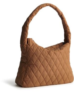 Vera Bradley Featherweight Tifton Hobo Tote Bag - Brown