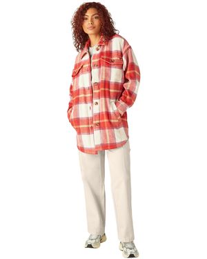 Dickies S Plaid Jacket - Red