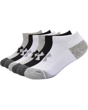 Under Armour 6pk Ua Eco Performance Tech Hc Lc Socks - White