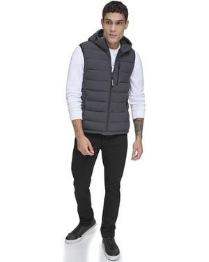 Calvin Klein Puffer Vest Jacke - Grau