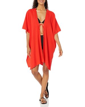 Natori Robe Length 36",scarlet,small/medium - Red