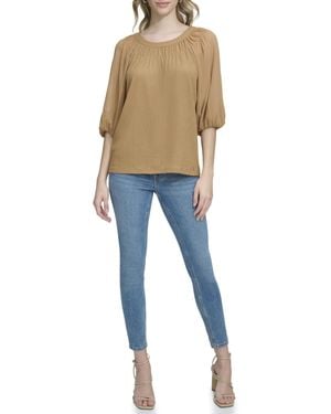 Calvin Klein Sportswear Top,Luggage,M - Blue