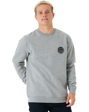 Rip Curl Wetsuit Icon Rundhals Pullover grau Größe L 2022 Midlayer