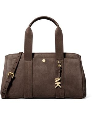 Michael Kors Romee Small Satchel - Brown