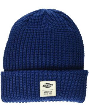 Dickies Cuffed Fisherman Beanie Blue