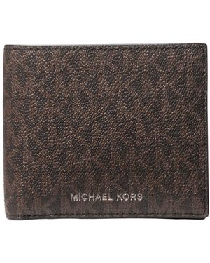 Michael Kors Hudson Billfold With Id - Black