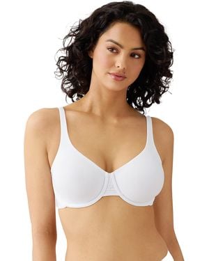 Wacoal Ever Flexing Unlined Underwire Full Coverage Bra - White