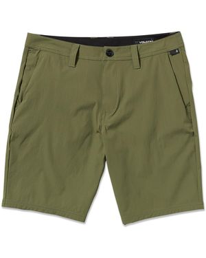 Volcom Regular Frickin Cross Shred 20" Hybrid Water Repellent Short - Green