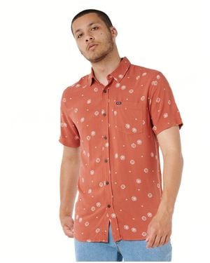 Rip Curl Fun Times Short Sleeve Shirt - Red