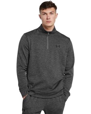 Under Armour Armor Fleece Twist Quarter Zip, - Gray