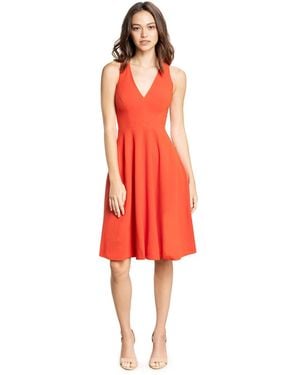 Dress the Population S Catalina Plunging V-neck - Red