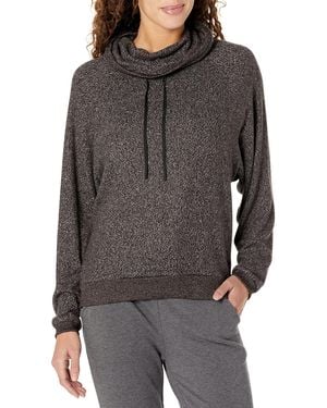 Andrew Marc Cowl Neck Tunic - Gray