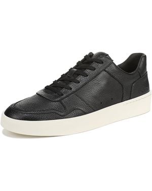 Vince S Fletcher Cord Sneaker Black Leather 11.5 M