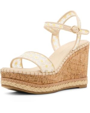 Madden Girl Summeer Wedge Sandal - Metallic