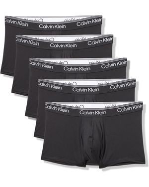 Calvin Klein Micro Stretch 5-pack Low Rise Trunk - Gray