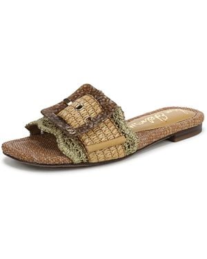 Sam Edelman Bambi Slide Sandal Washed Sage 10.5 M - Brown