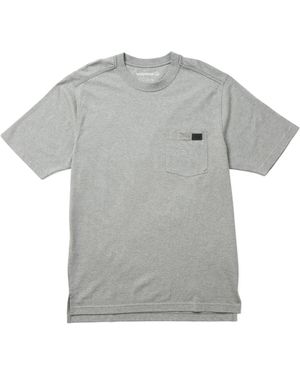 Wolverine Guardian Cotton Pocket Tee Ss - Gray