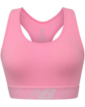New Balance S Seamless Wirefree - Pink