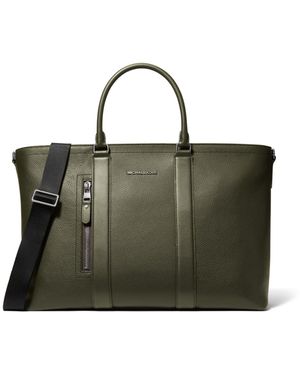 Michael Kors Hudson Getaway Tote - Green
