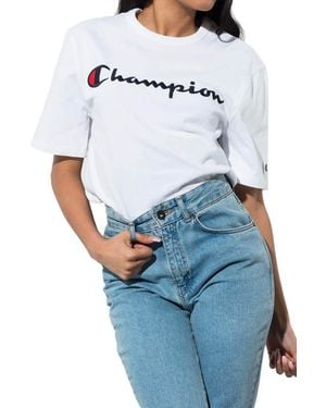Champion Life Heritage Tee Shirt - Blue