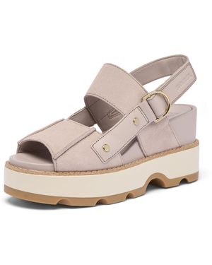 Sorel Joanie Iv Sandal Wedge - Metallic