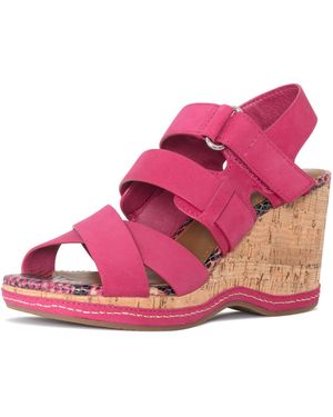 Donald J Pliner Donald Pliner Fablle Wedge Sandal - Pink