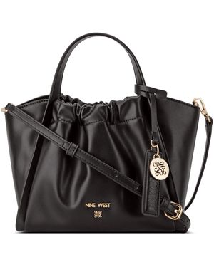 Nine West Kenji Large Crossbody Tote Bag - Black