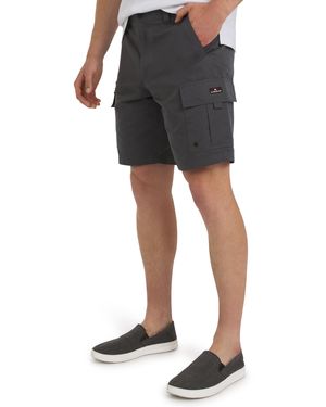 Quiksilver Regular Fit Fixed Waist Water Friendly Active Hybrid Cargo Shorts - Black