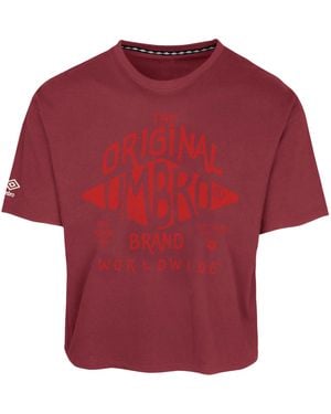 Umbro Graphic Tee - Red