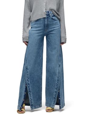 Hudson Jeans James High Rise Wide Leg Jean - Blue