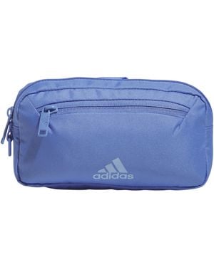 adidas Must Have 2.0 Belt Bag Crossbody Waist Pack With Adjustable Strap For Festivals And Travel - Blue