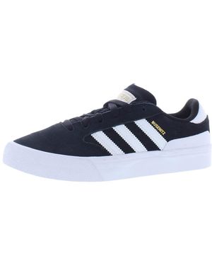 adidas Skateboarding Busenitz Vulc Ii Core Black/footwear White/gum 4 9 D - Blue