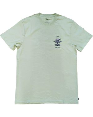 Rip Curl Graphic Short Sleeve Crew Neck T-shirt - Green
