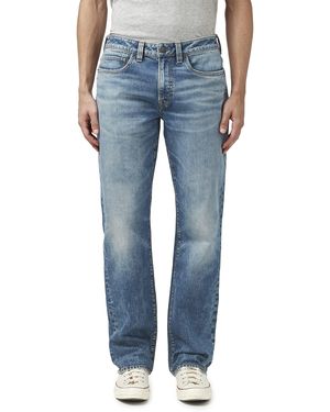 Buffalo David Bitton Relaxed Straight Driven Jeans - Blue