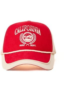 Rip Curl Mixed Revival Trucker Hat - Red