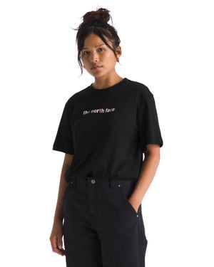 The North Face Evolution Proud Short Sleeve Tee | Cotton Shirt With A Logo Graphic Tnf Black
