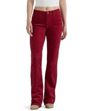 Wrangler High Rise Bold Boot Jean - Red