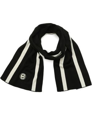 Michael Kors Ski Patch Scarf - Black