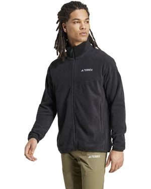adidas Terrex Multi Full-zip Fleece Jacket - Black
