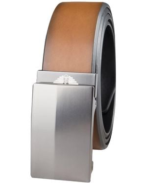 Dockers Custom Fit Belts-with Track Pressure Locking Buckle Technology - Gray